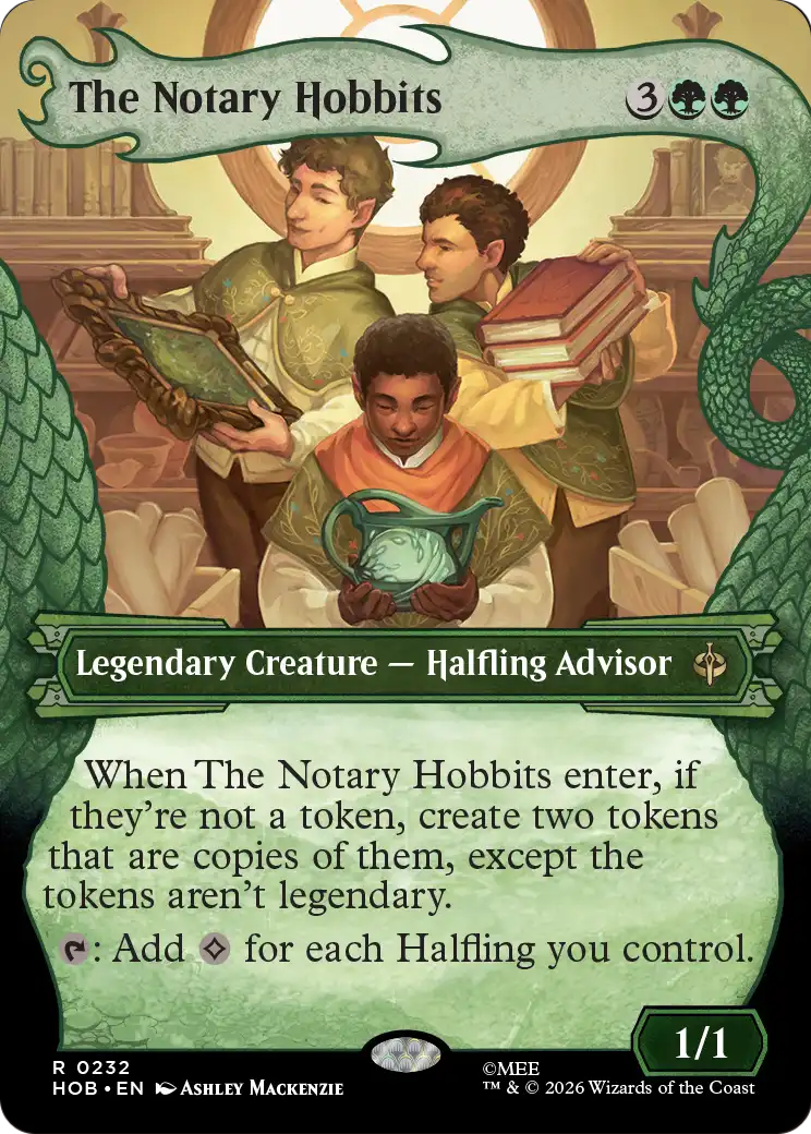 The Notary Hobbits (Showcase) [The Hobbit] | Boutique FDB TCG