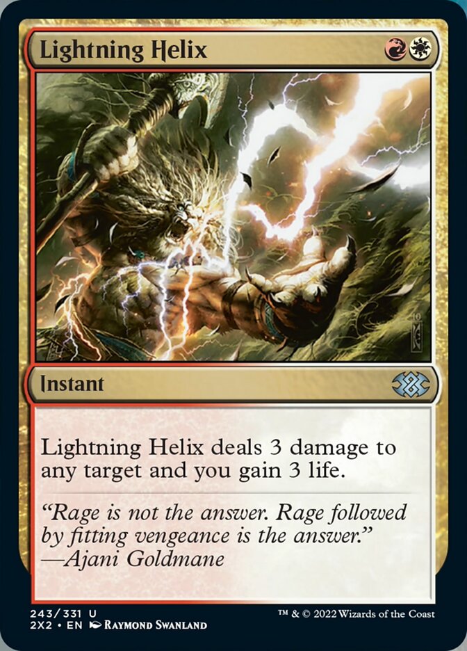 Lightning Helix [Double Masters 2022] | Boutique FDB TCG