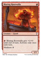 Blazing Rootwalla (White Border) [Mystery Booster 2] | Boutique FDB TCG