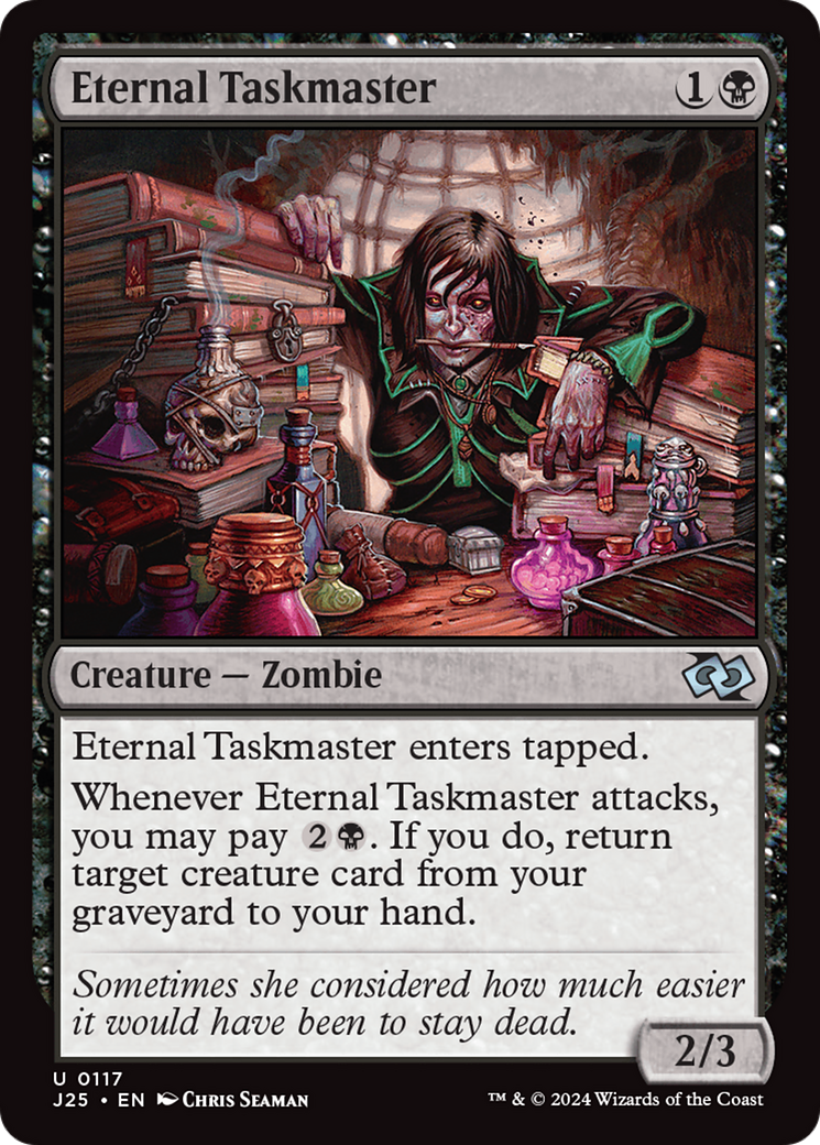 Eternal Taskmaster [Foundations Jumpstart] | Boutique FDB TCG