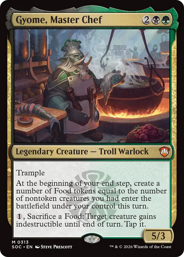 Gyome, Master Chef [Secrets of Strixhaven Commander] | Boutique FDB TCG