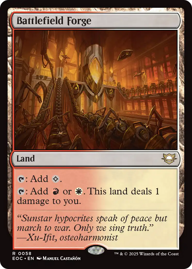 Battlefield Forge [Edge of Eternities Commander] | Boutique FDB TCG