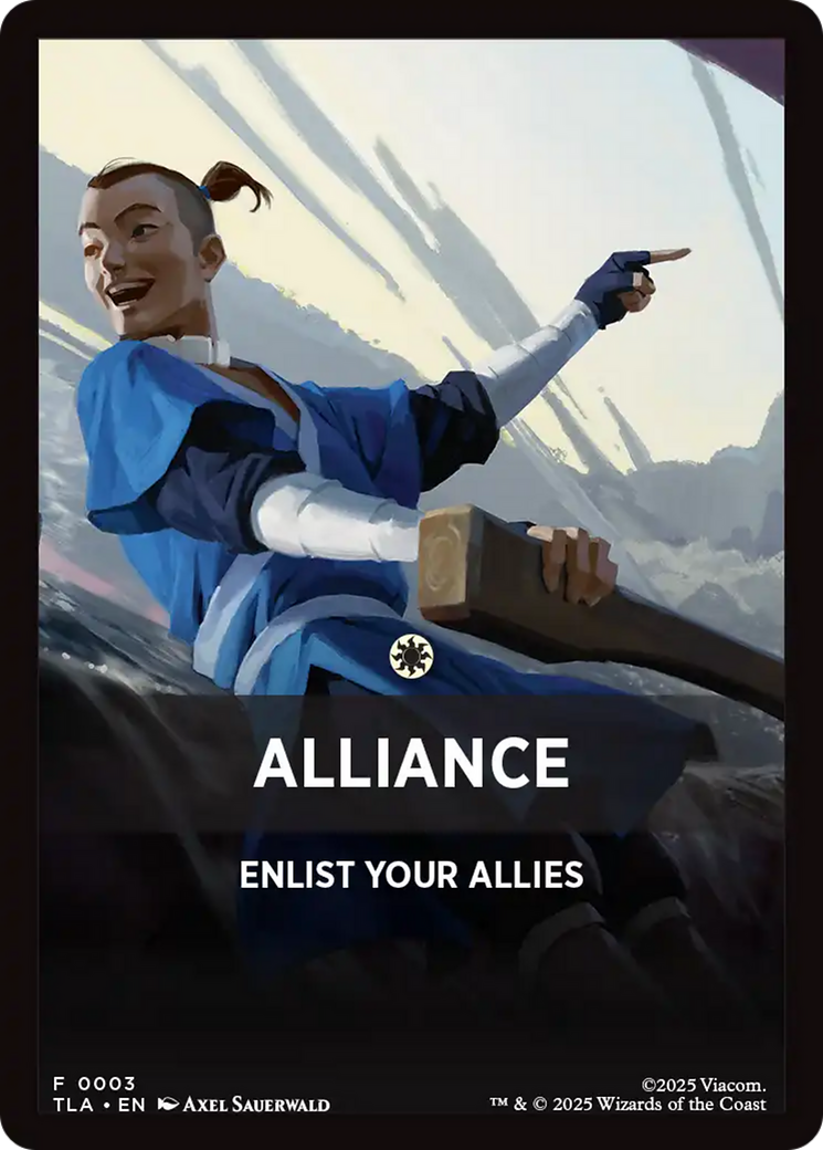 Alliance Theme Card [Avatar: The Last Airbender Tokens] | Boutique FDB TCG