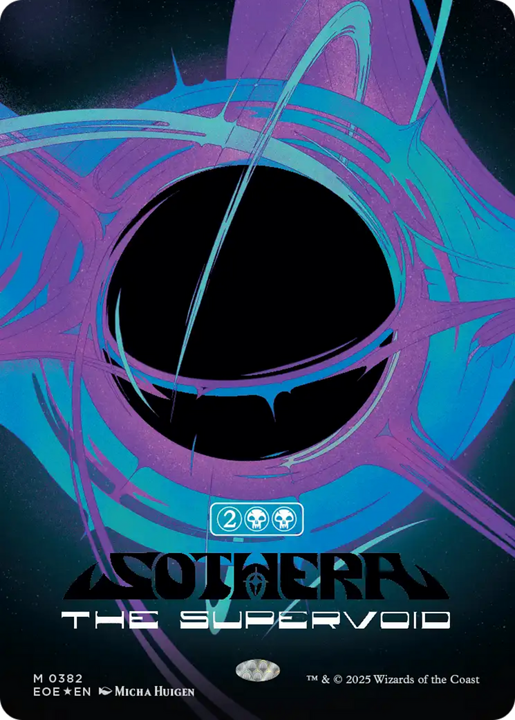 Sothera, the Supervoid (Singularity Foil) [Edge of Eternities] | Boutique FDB TCG