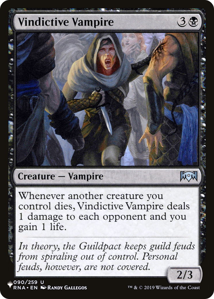 Vindictive Vampire [The List Reprints] | Boutique FDB TCG