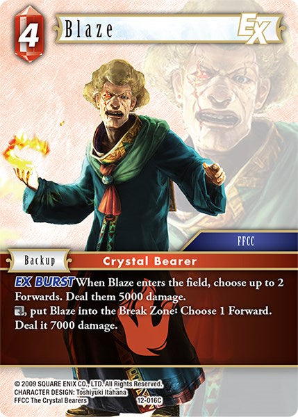 Blaze EX [Opus XII] | Boutique FDB TCG