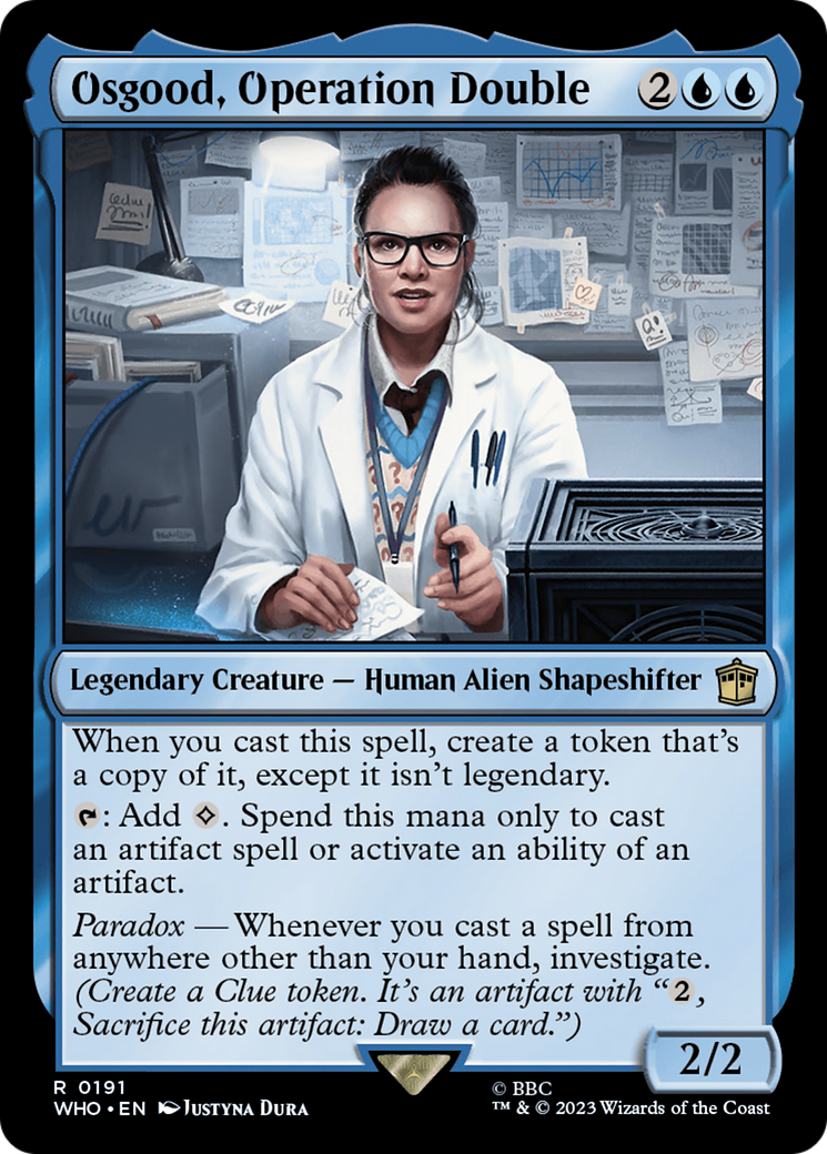 Osgood, Operation Double [Doctor Who] | Boutique FDB TCG