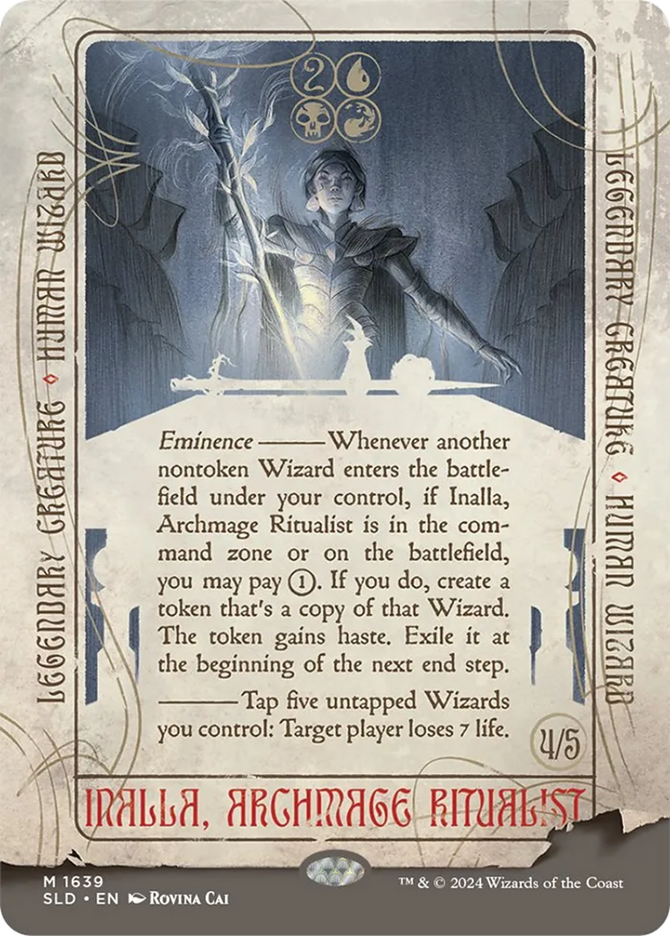 Inalla, Archmage Ritualist (Rainbow Foil) [Secret Lair Drop Series] | Boutique FDB TCG