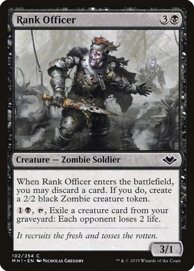 Rank Officer [Modern Horizons] | Boutique FDB TCG