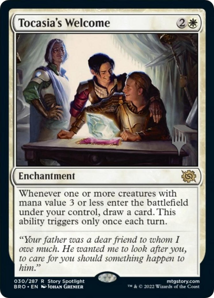 Tocasia's Welcome (Promo Pack) [The Brothers' War Promos] | Boutique FDB TCG