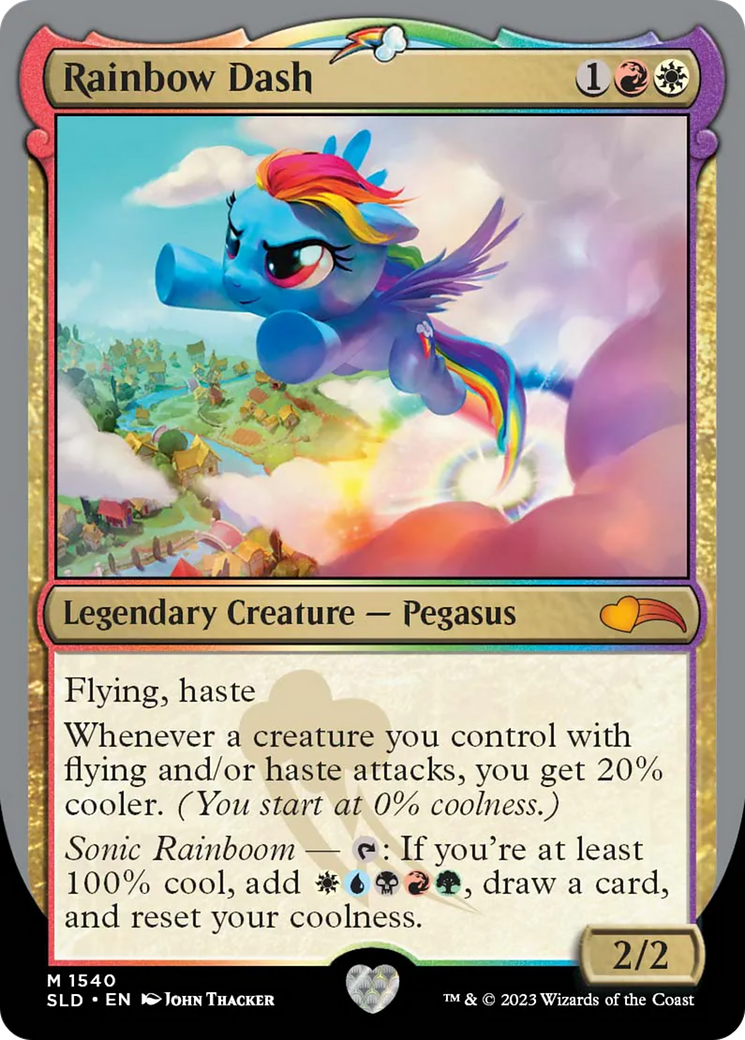 Rainbow Dash [Secret Lair Drop Series] | Boutique FDB TCG