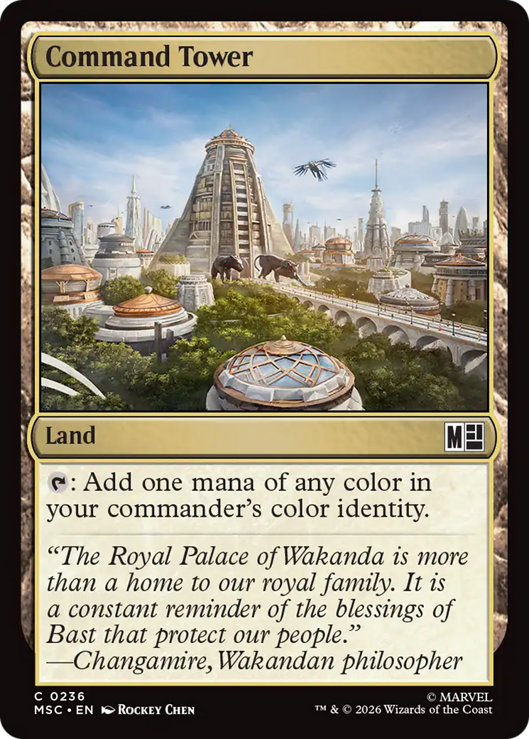 Command Tower (0236) [Marvel Super Heroes Commander] | Boutique FDB TCG