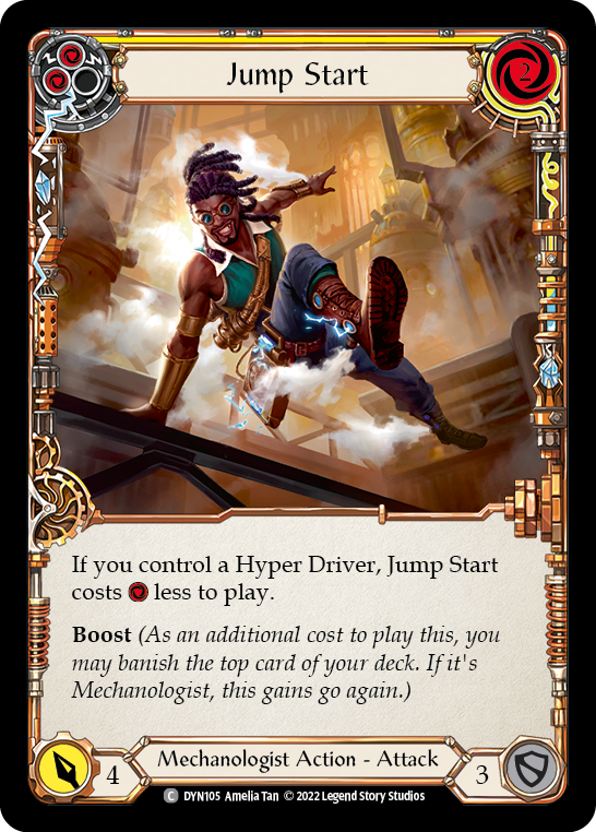 Jump Start (Yellow) [DYN105] (Dynasty) | Boutique FDB TCG