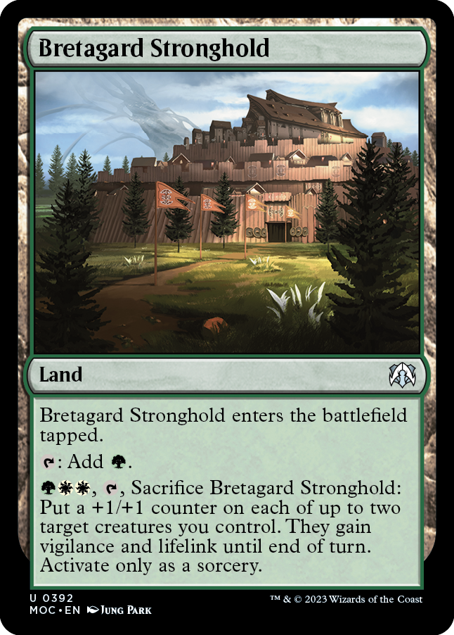 Bretagard Stronghold [March of the Machine Commander] | Boutique FDB TCG