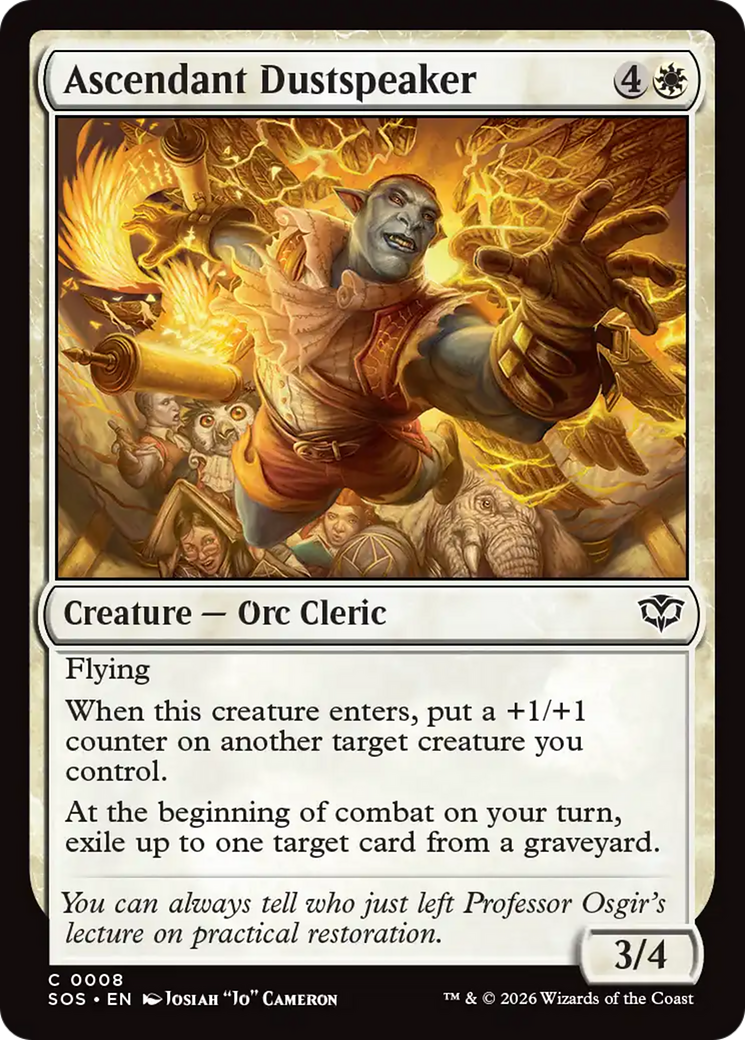 Ascendant Dustspeaker [Secrets of Strixhaven] | Boutique FDB TCG