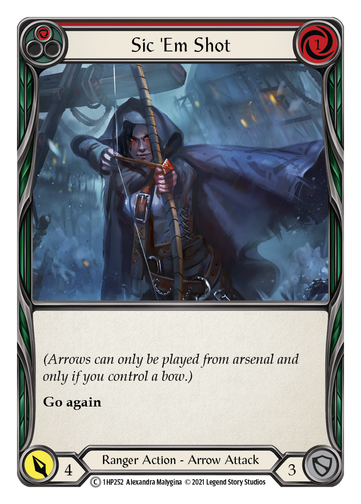Sic 'Em Shot (Red) [1HP252] (History Pack 1) | Boutique FDB TCG