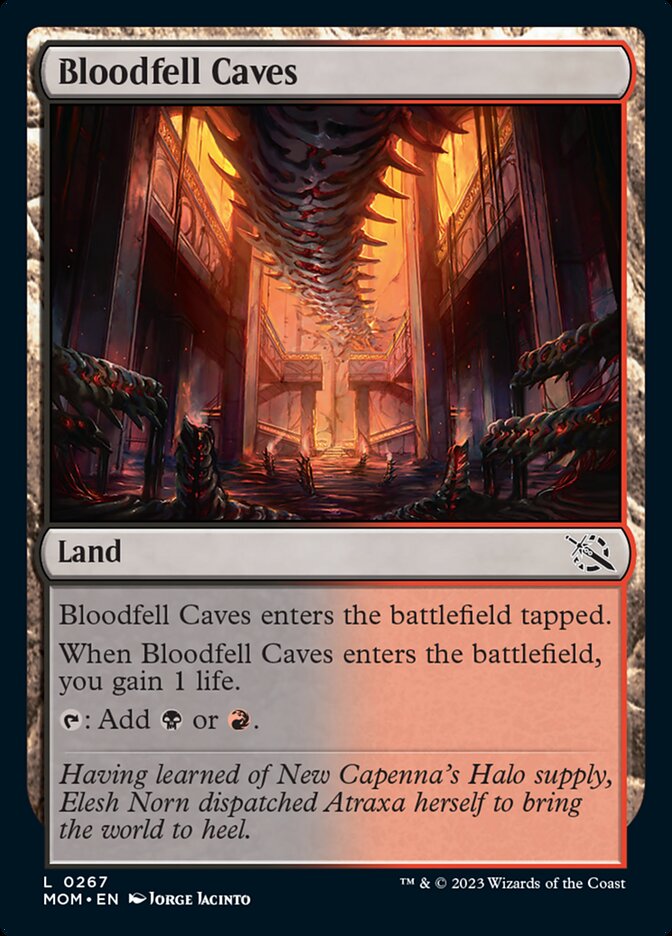 Bloodfell Caves [March of the Machine] | Boutique FDB TCG