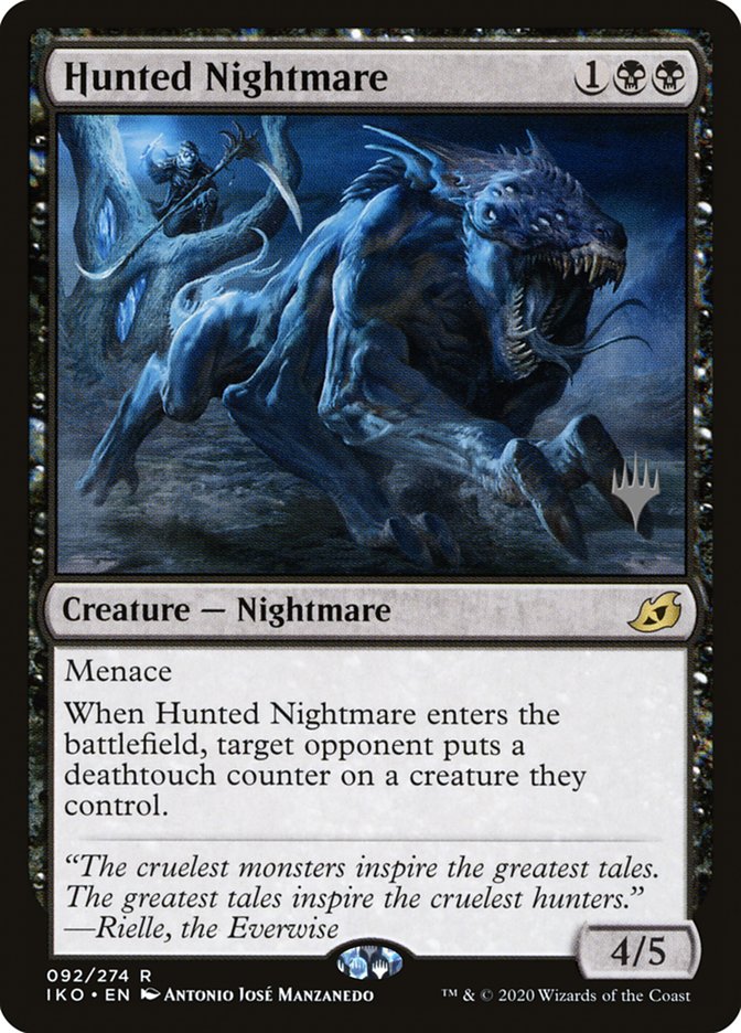 Hunted Nightmare (Promo Pack) [Ikoria: Lair of Behemoths Promos] | Boutique FDB TCG