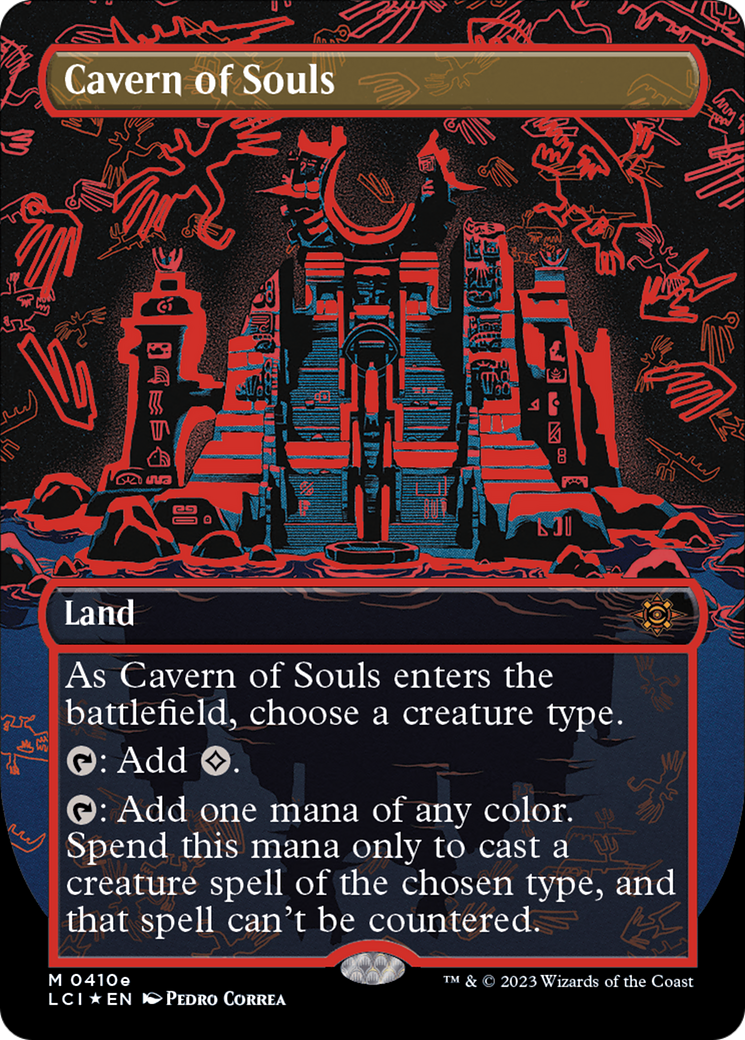 Cavern of Souls (0410e) (Borderless) [The Lost Caverns of Ixalan] | Boutique FDB TCG