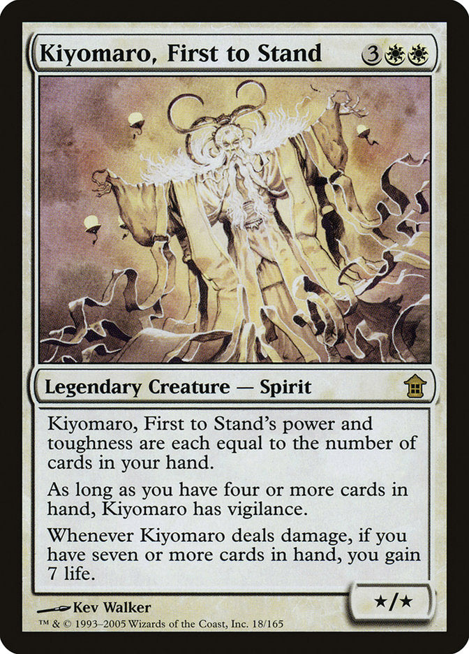 Kiyomaro, First to Stand [Saviors of Kamigawa] | Boutique FDB TCG