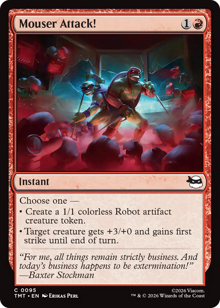 Mouser Attack! [Teenage Mutant Ninja Turtles] | Boutique FDB TCG