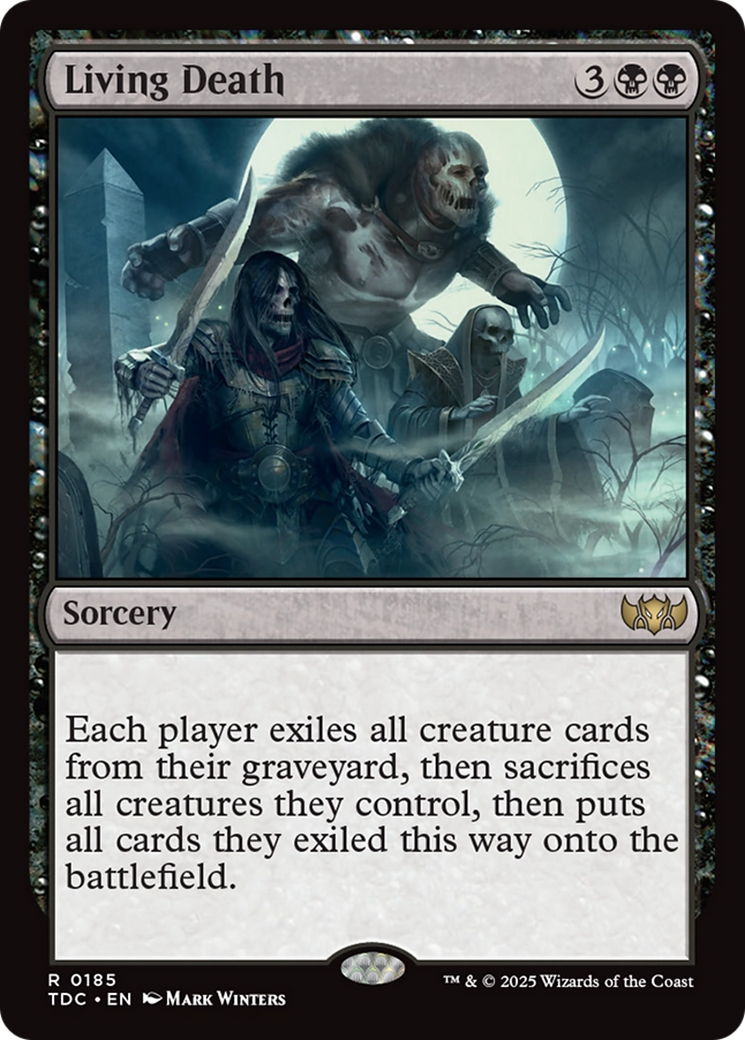 Living Death [Tarkir: Dragonstorm Commander] | Boutique FDB TCG