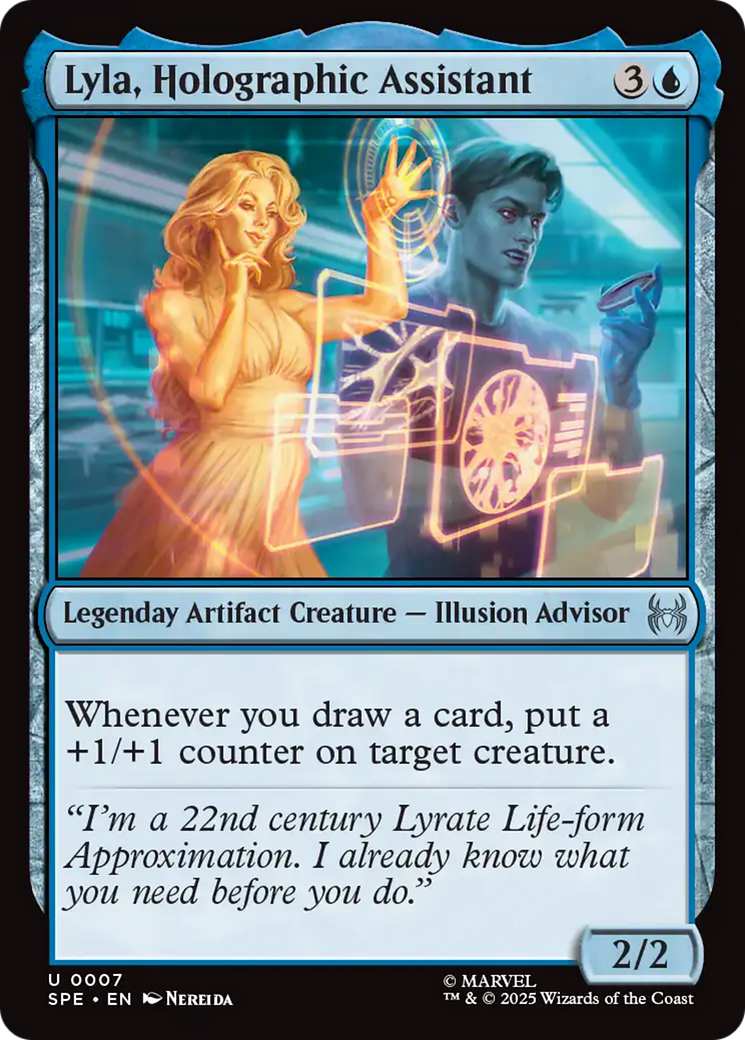 Lyla, Holographic Assistant [Marvel's Spider-Man: Eternal-Legal] | Boutique FDB TCG