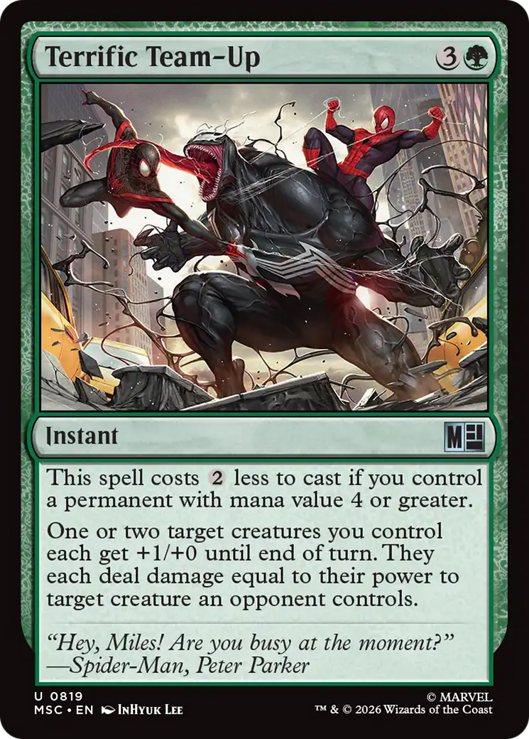 Terrific Team-Up [Marvel Super Heroes Commander] | Boutique FDB TCG