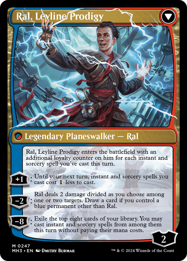 Ral, Monsoon Mage // Ral, Leyline Prodigy [Modern Horizons 3] | Boutique FDB TCG