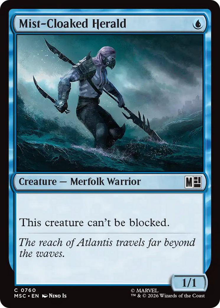 Mist-Cloaked Herald [Marvel Super Heroes Commander] | Boutique FDB TCG