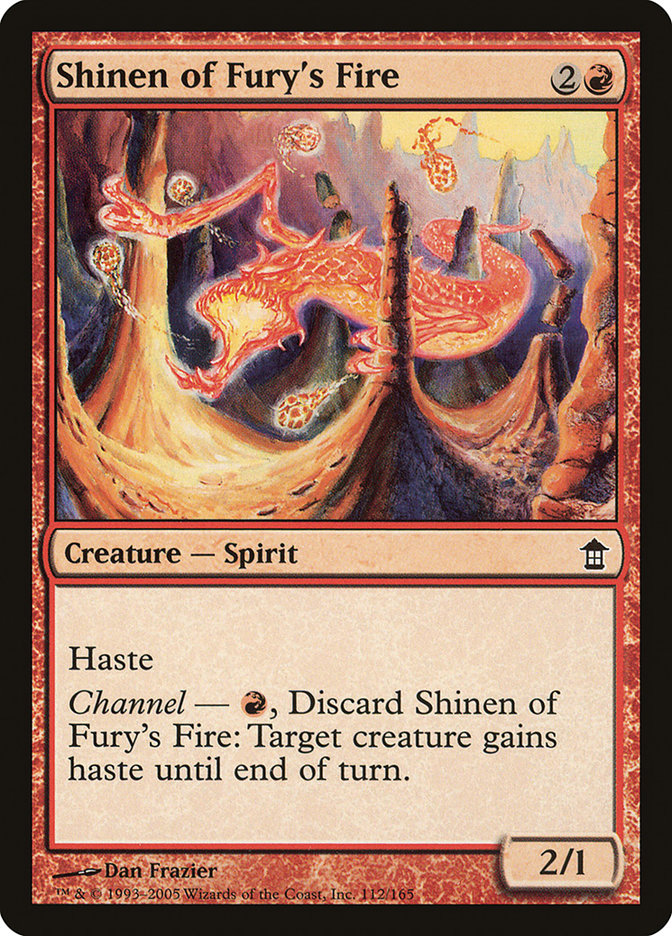Shinen of Fury's Fire [Saviors of Kamigawa] | Boutique FDB TCG