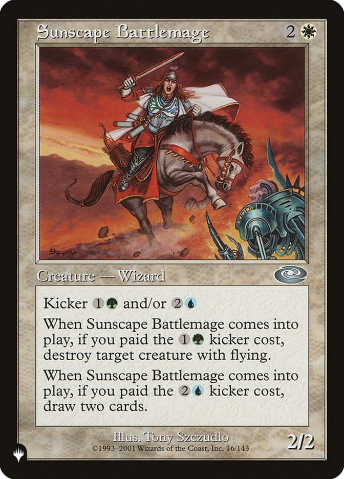 Sunscape Battlemage [The List] | Boutique FDB TCG