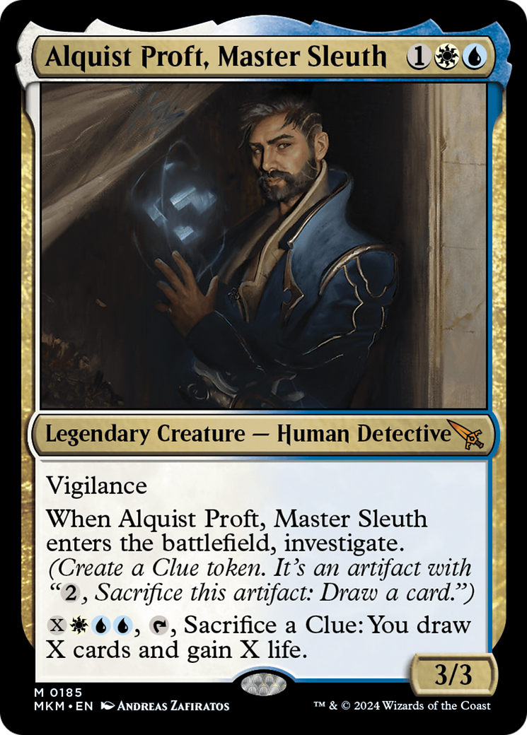 Alquist Proft, Master Sleuth [Murders at Karlov Manor] | Boutique FDB TCG