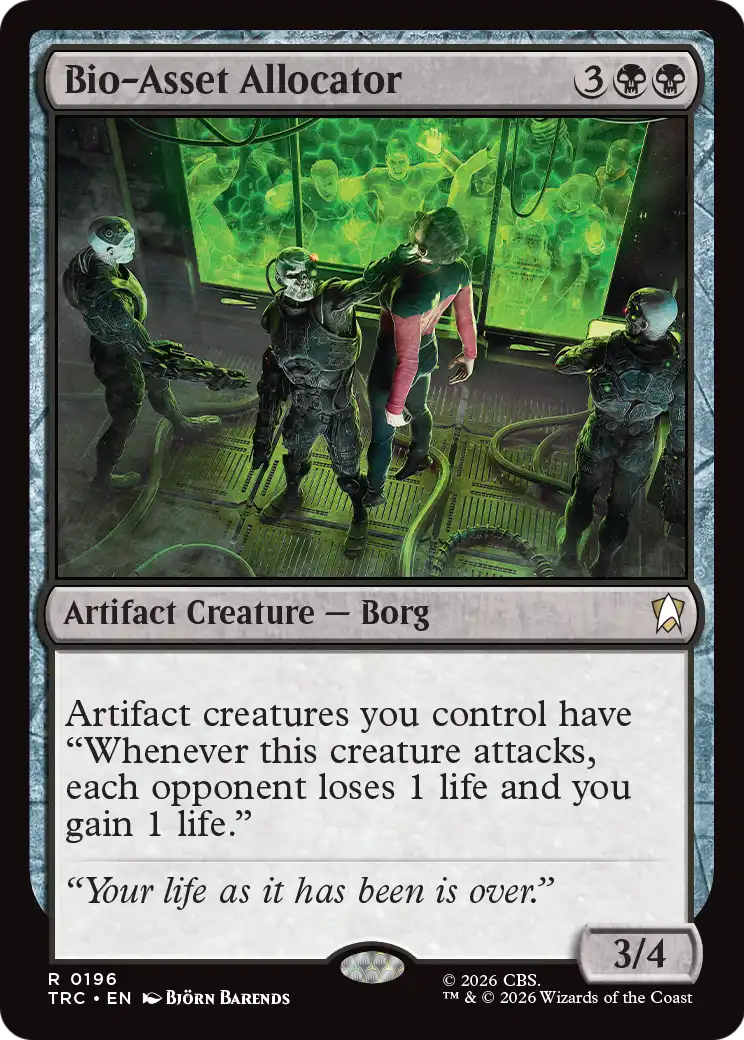 Bio-Asset Allocator [Star Trek Commander] | Boutique FDB TCG
