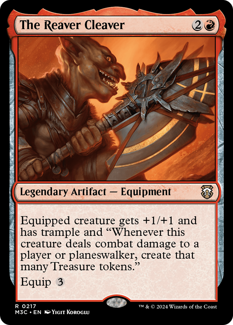 The Reaver Cleaver [Modern Horizons 3 Commander] | Boutique FDB TCG