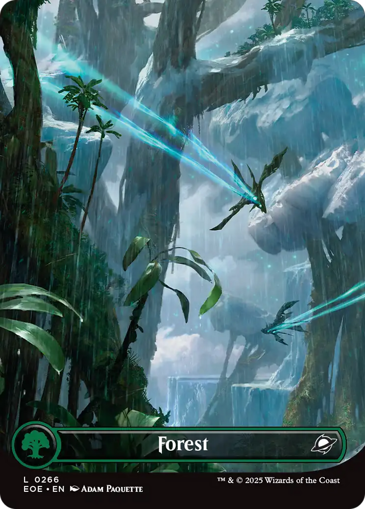 Forest (0266) (Borderless) [Edge of Eternities] | Boutique FDB TCG