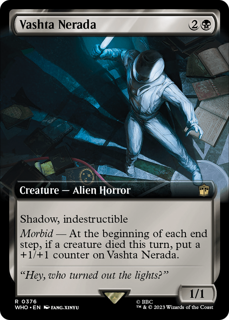 Vashta Nerada (Extended Art) [Doctor Who] | Boutique FDB TCG