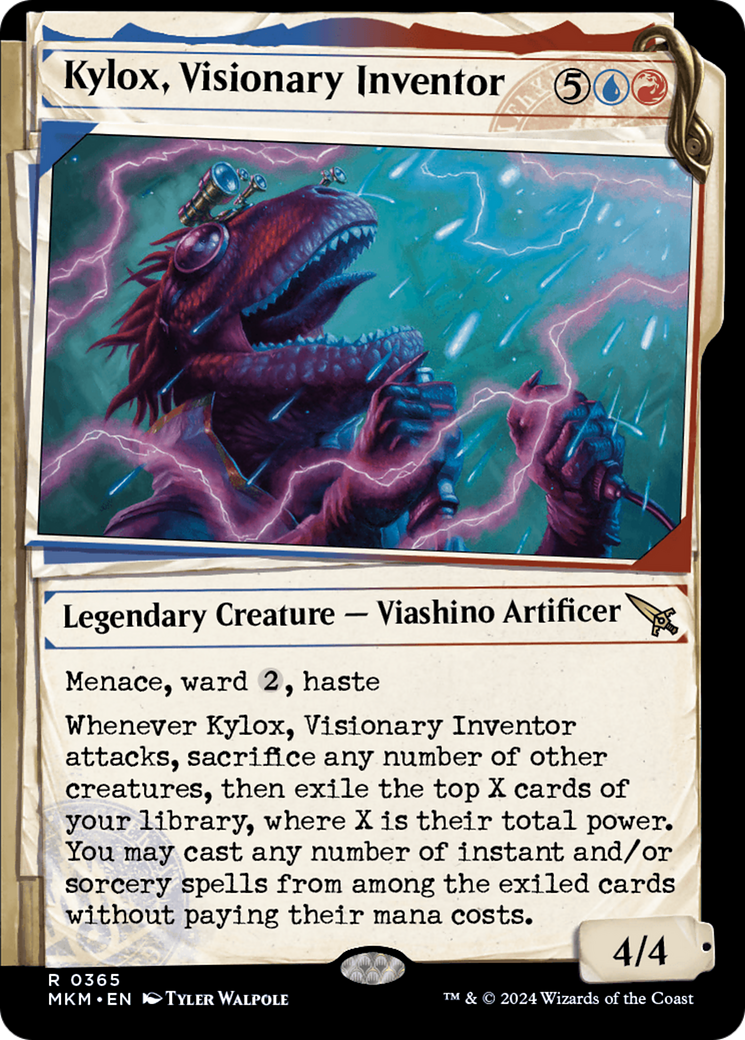 Kylox, Visionary Inventor (Showcase) [Murders at Karlov Manor] | Boutique FDB TCG