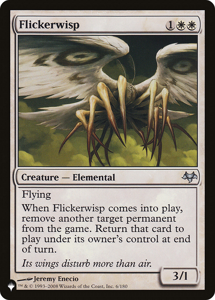 Flickerwisp [The List Reprints] | Boutique FDB TCG