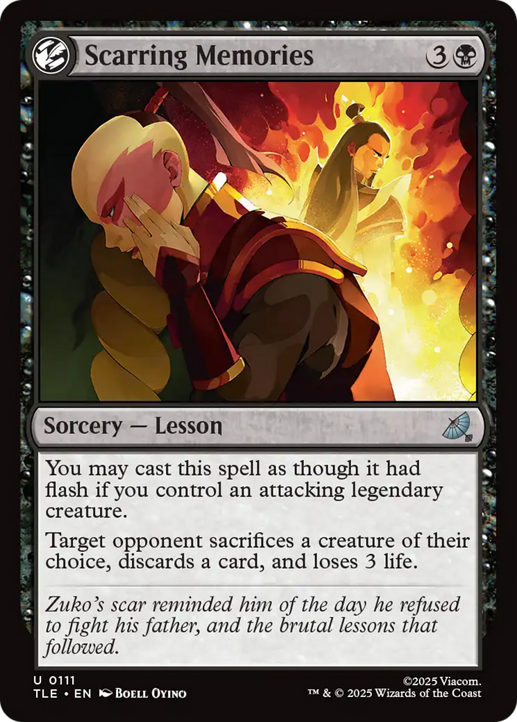 Scarring Memories [Avatar: The Last Airbender: Eternal-Legal] | Boutique FDB TCG