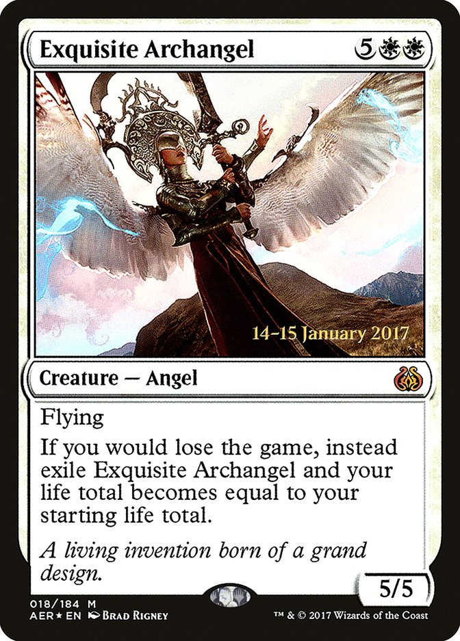 Exquisite Archangel [Aether Revolt Prerelease Promos] | Boutique FDB TCG