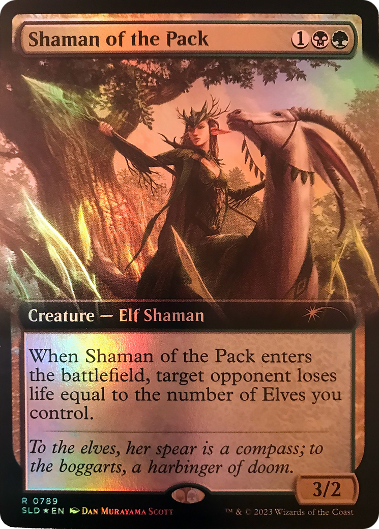 Shaman of the Pack (Extended Art) [Secret Lair Drop Series] | Boutique FDB TCG