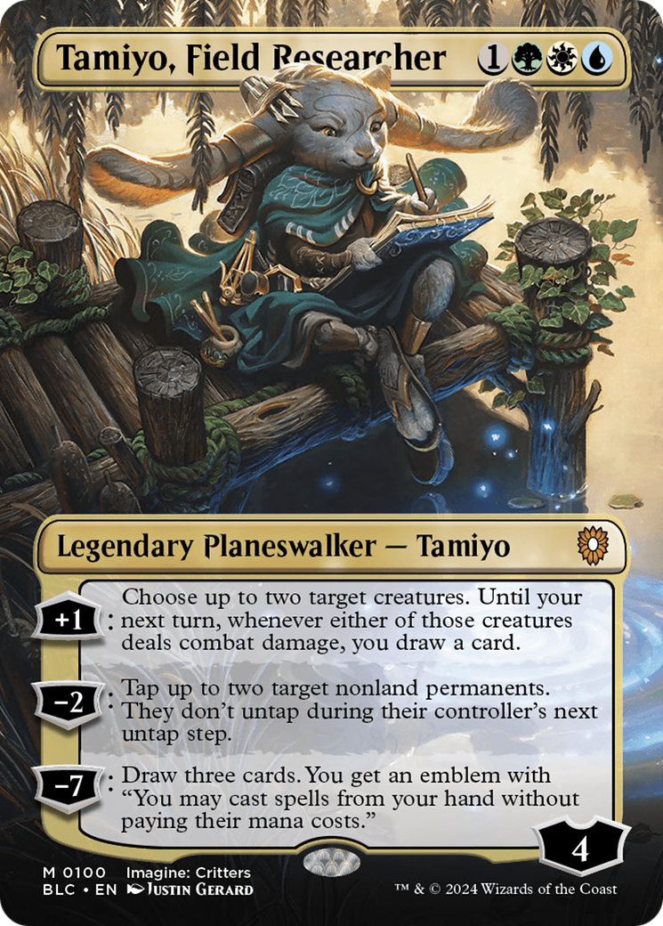 Tamiyo, Field Researcher (Borderless) [Bloomburrow Commander] | Boutique FDB TCG