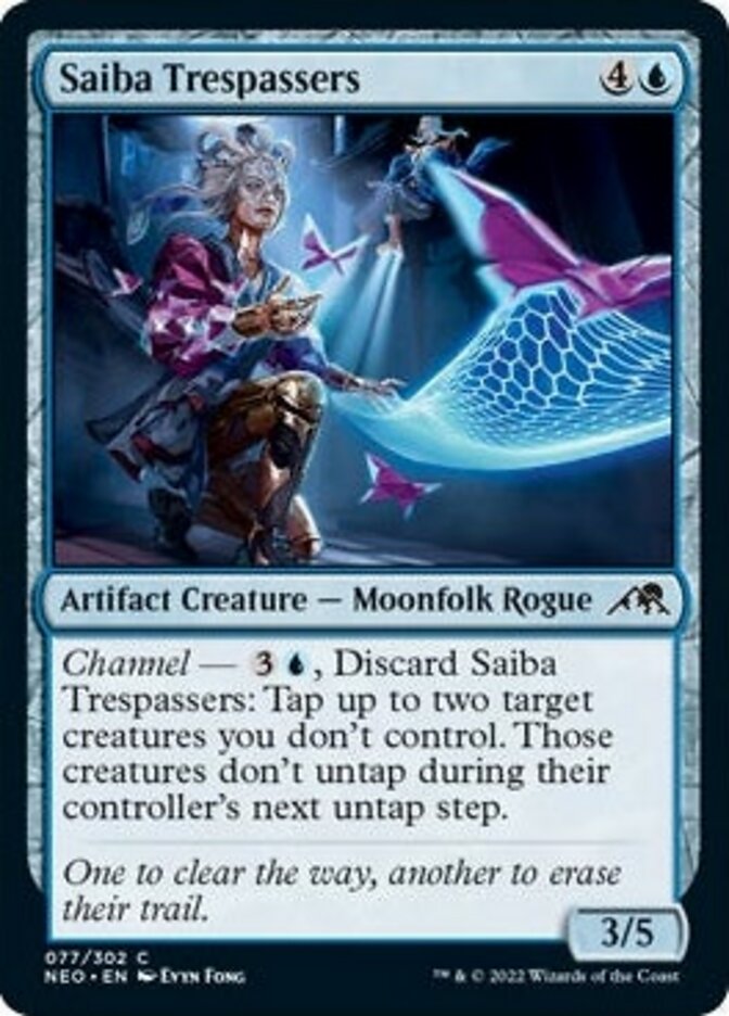 Saiba Trespassers [Kamigawa: Neon Dynasty] | Boutique FDB TCG