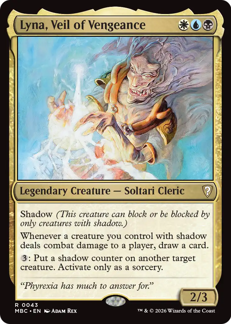 Lyna, Veil of Vengeance [Mystery Booster: Commander Edition] | Boutique FDB TCG