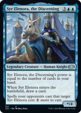 Syr Elenora, the Discerning [Jumpstart 2022] | Boutique FDB TCG