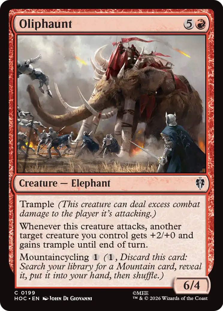 Oliphaunt [The Hobbit: Eternal-Legal] | Boutique FDB TCG