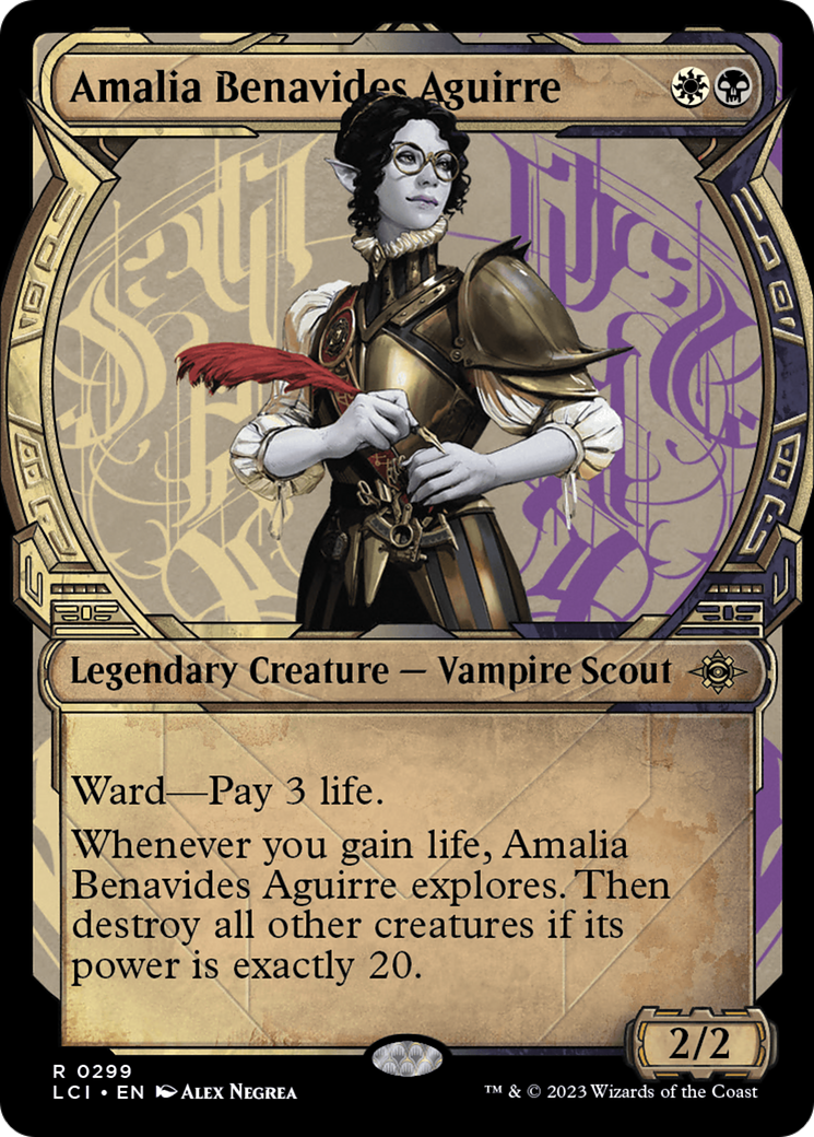 Amalia Benavides Aguirre (Showcase) [The Lost Caverns of Ixalan] | Boutique FDB TCG