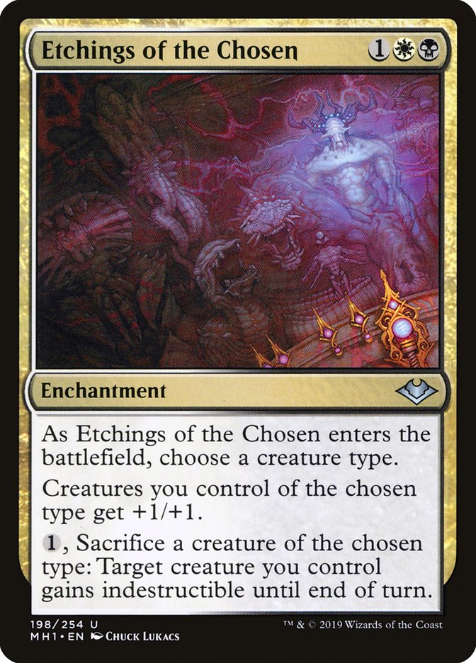 Etchings of the Chosen [Modern Horizons] | Boutique FDB TCG