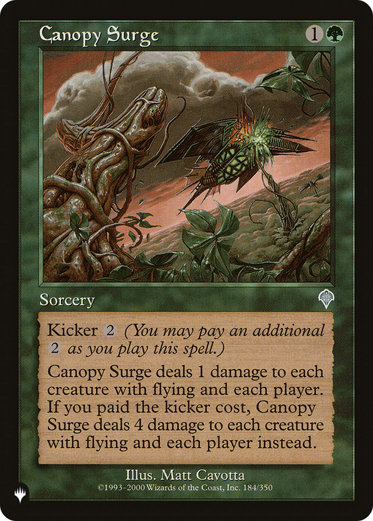 Canopy Surge [The List] | Boutique FDB TCG